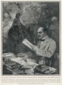 Novelist Collection: Rudyard Kipling by Cyrus Cuneo