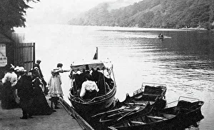 Rudyard Prints: Rudyard The Lake early 1900s