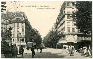 Arrondissement Collection: Rue Balagny, Avenue de St Ouen, Paris, France