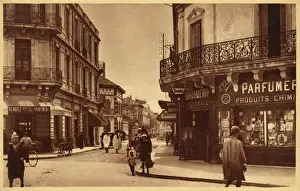 Bakery Prints: Rue de Barcelone, Bizerte (Bizerta), Tunisia, North Africa