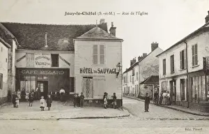 Rue d l Eglise - Jouy-le-Chatel, France