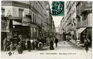 Arrondissement Collection: Rue Davy, Avenue de St Ouen, Paris, France