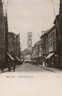 Rue des Pierres, Bruges, Belgium