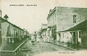 Souk Prints: Rue du Kef, Souk El Arba (Jendouba), Tunisia, North Africa