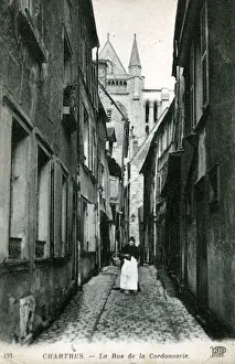 Chartres Prints: Rue de la Cordonnerie, Chartres, Eure-et-Loir