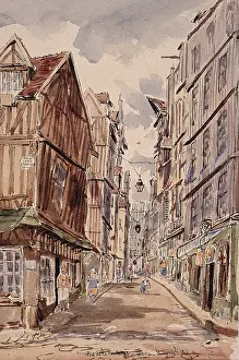 Havre Prints: Rue de la Fontaine, Havre