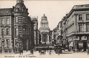 Rue de la Regence, Brussels, Belgium Rue de la Regence, Brussels, Belgium