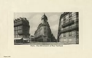 Balconies Collection: Rue Miromesnil and Rue Treihard, Paris, France