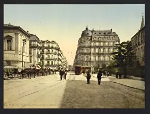 Montpelier Prints: Rue Nationale, Montpelier, France
