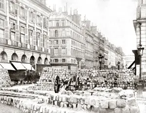 Commune Prints: Rue Royale, Paris Commune 1871