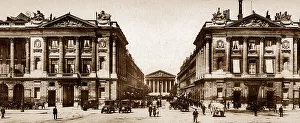 Royale Prints: Rue Royale, Paris, France, early 1900s