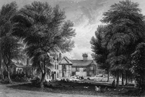Lancs Prints: Rufford Old Hall, Lancashire