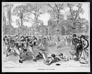 Rugby Prints: Rugby at Rugby School