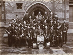 Aug16 Gallery: Rugby School OTC band, c.1906
