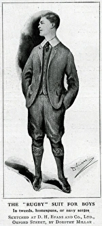 Rugby suit for boys 1914