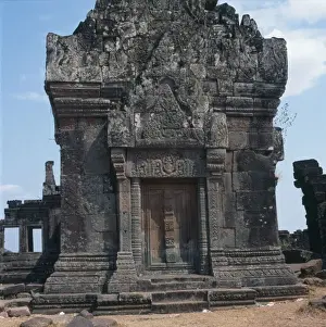 Khmer Prints: Ruin of Wat Phou, Champasak, Laos