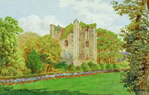 Guildford Prints: Ruined castle, Guildford, Surrey