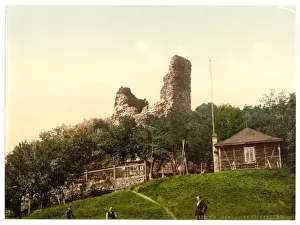 Rothenburg Prints: Ruined castle, Rothenburg, Hartz, Germany