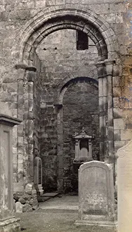 Headstones Prints: Ruined Chapel of St Regulus (St Rule)