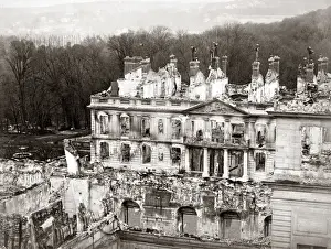 Loud Prints: Ruined Chateau, France, 1871 St Cloud?