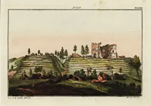 Ruins of an ancient knights castle