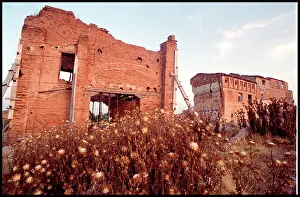 Images Dated 8th December 2015: Ruins, Belchite, Spain