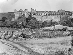 Ruins of Bishops Palace, St Davids, South Wales