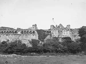 Ruins of Bishops Palace, St Davids, South Wales