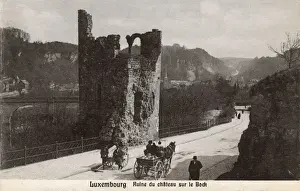 Siegfried Prints: Ruins of the Bock Caste - Luxembourg