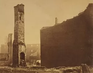 Ruins on Carey Street, Richmond, Va. April, 1865