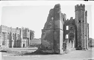 Preservation Prints: Ruins of Cowdray Castle