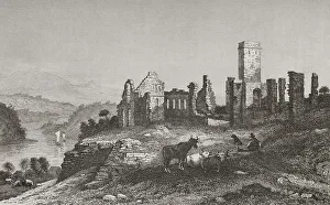 Rochelles Prints: Ruins of Fort Ticonderoga - Milbert