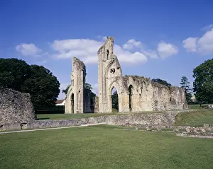Ruins of Glastonbury Abbey, Glastonbury, Somerset