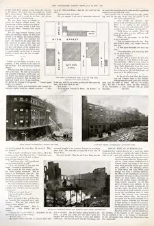 Oct18 Prints: Ruins of the Great Sunderland Fire, 1898