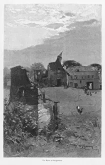 Ruins of Hougomont / 1815