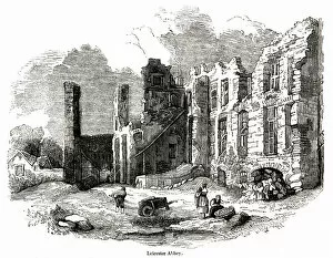 Wolsey Collection: Ruins of Leicester Abbey, Leicestershire