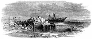 Images Dated 22nd June 2004: Ruins of Lytham Lighthouse, 1863