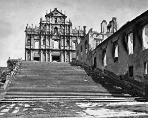 Macau Prints: Ruins, Macau, China