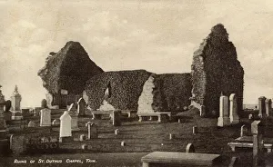 Images Dated 20th April 2017: Ruins of Saint Duthus Chapel in Tain, Scotland