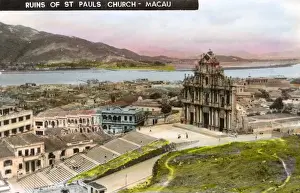 Ruins of St Pauls Church - Macau, China