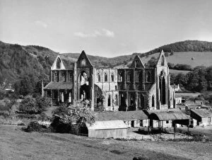Surviving Collection: The ruins of Tintern Abbey, a Cisterian abbey, founded in 1131 by Walter de Clare