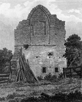 Images Dated 6th April 2017: Ruins of Tonbridge Priory, Tonbridge, Kent