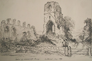 Images Dated 26th October 2011: Ruins of Ulverscroft Priory, Swithland, Leicestershire
