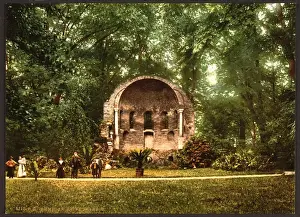 Nijmegen Prints: The ruins of Valkhof (i. e. Valkenhof), Nymegen (i. e. Nijmeg