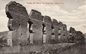 Peru Gallery: Ruins of the Wiracocha Temple at Raqch i, Peru