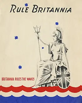 Rule Prints: Rule Britannia - Britannia Rules the Waves