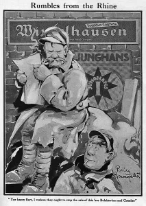 Bert Prints: Rumbles from the Rhine by Bruce Bairnsfather