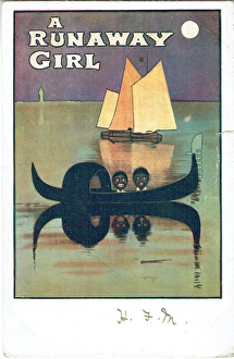 A Runaway Girl by Seymour Hicks & Harry Nicholls