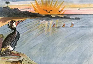 Solitary Prints: Three runaway schoolboys wash up on a deserted island