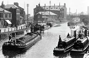 Locks Collection: Runcorn The Canal Top Lock early 1900s